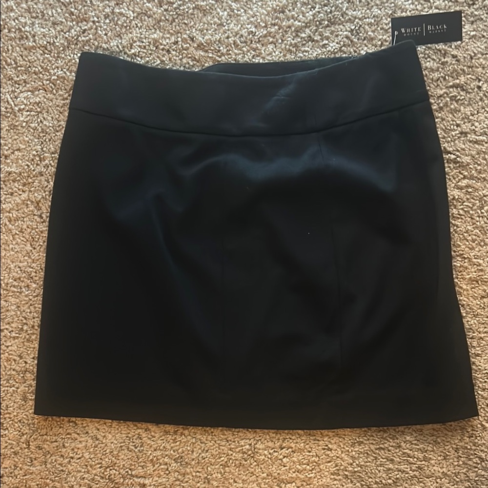 White House Black Market Black Skirt